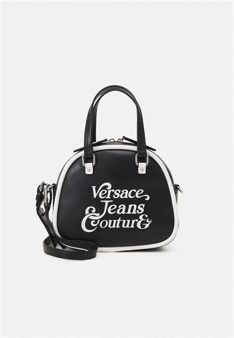 versace gramercy bowling bag|versace designer bags black.